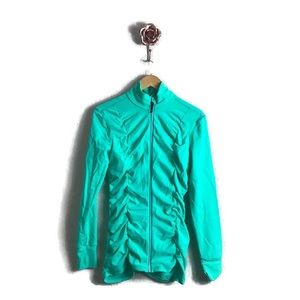 Shefit Long Sleeve Full Zip Ruched